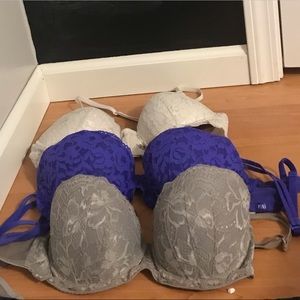 Three bras